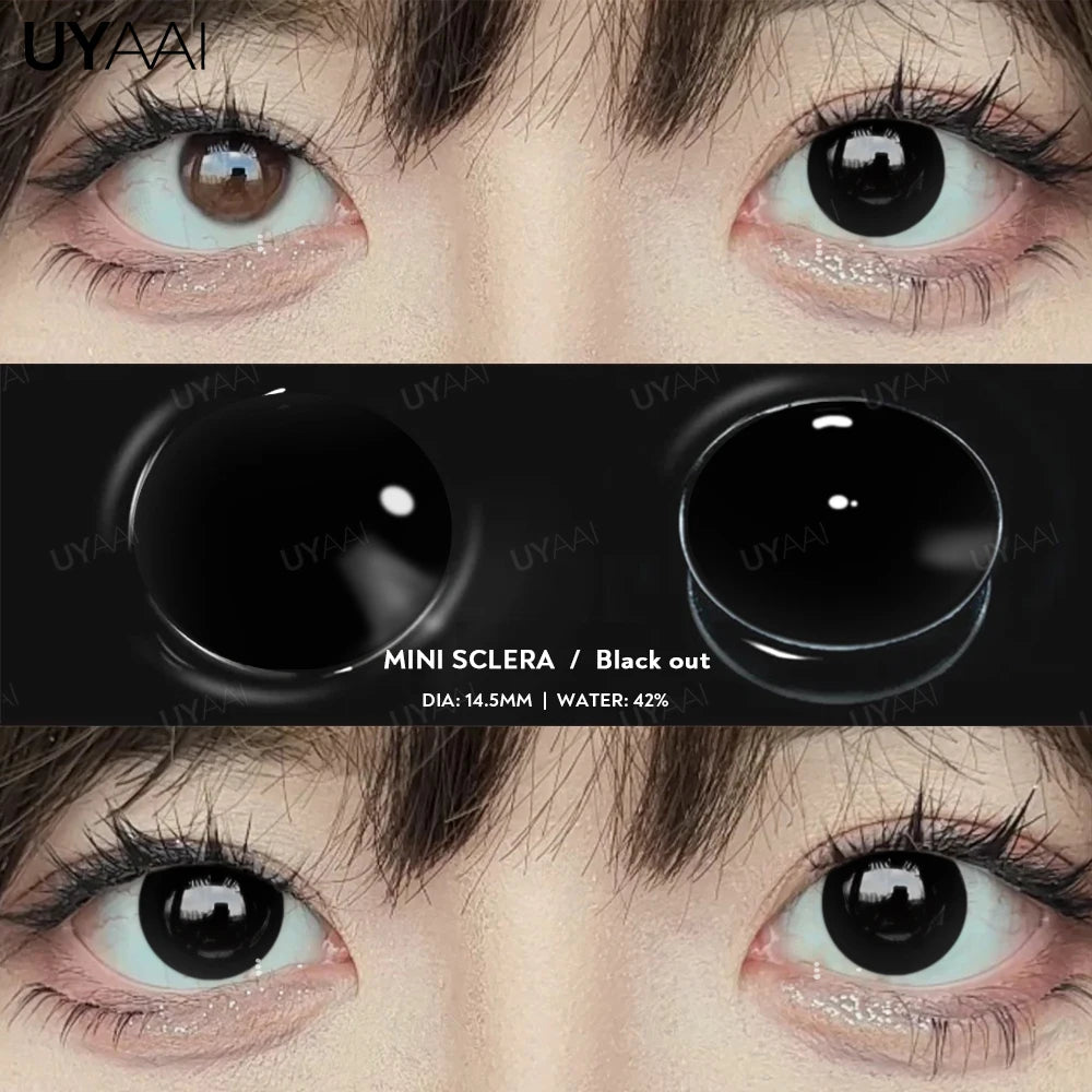 Cosplay Color Contact Lenses – Halloween Anime Costume Eye Props