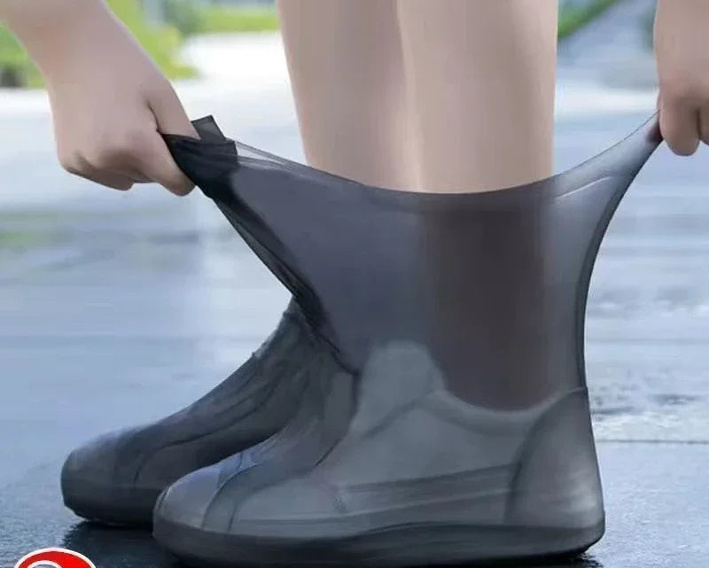 Silicone Waterproof Shoe Covers – Slip-Resistant Rain Gear for Outdoor Use