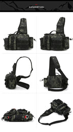 Fishing Tackle Backpack – Gear Storage Bag with Rod Holder for Fly Fishing