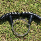 Portable Stainless Steel Wire Saw – Manual Cutting Tool for Outdoor Camping