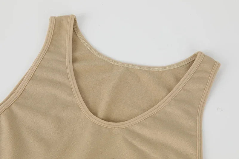 Compression Bodysuit – Slimming Tummy Control Vest for Men Body Shaping
