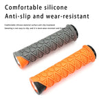 Silicone MTB Lock-On Grips – Anti-Slip Shock Absorbing Handles for Downhill