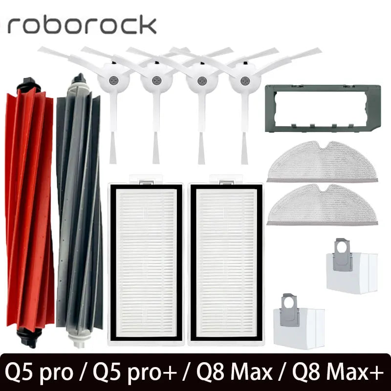 Replacement Vacuum Accessories – Brushes and Filters for Roborock Q Series