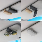 Car Sun Visor Eyeglasses Holder – Universal Sunglasses Clip for Auto Organizer