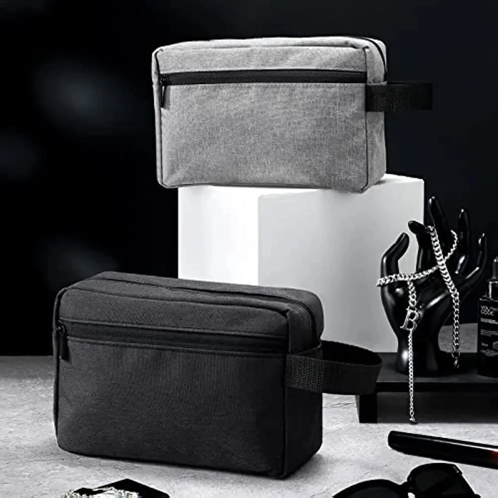 Portable Toiletry Organizer – Travel Cosmetic Pouch for Men and Women