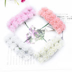 Artificial PE Rose Flowers – UV Resistant Decor for Wedding and DIY Crafts