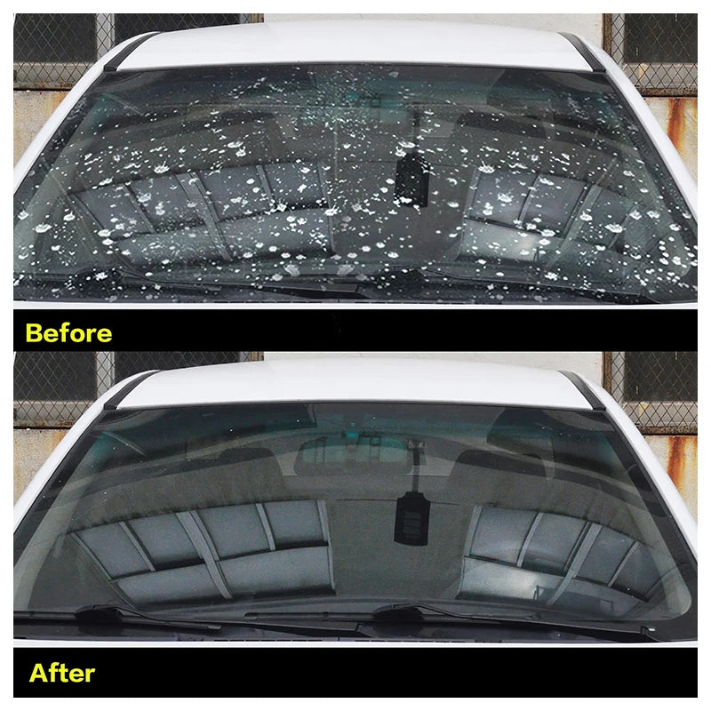 Effervescent Glass Cleaner Tablets – Concentrated Windshield Wash for Car Care