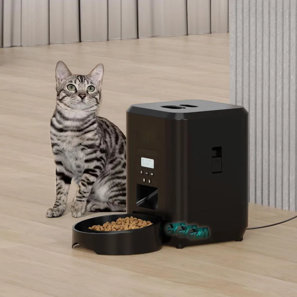 Automatic Pet Feeder – Timed Food Dispenser for Cats and Dogs