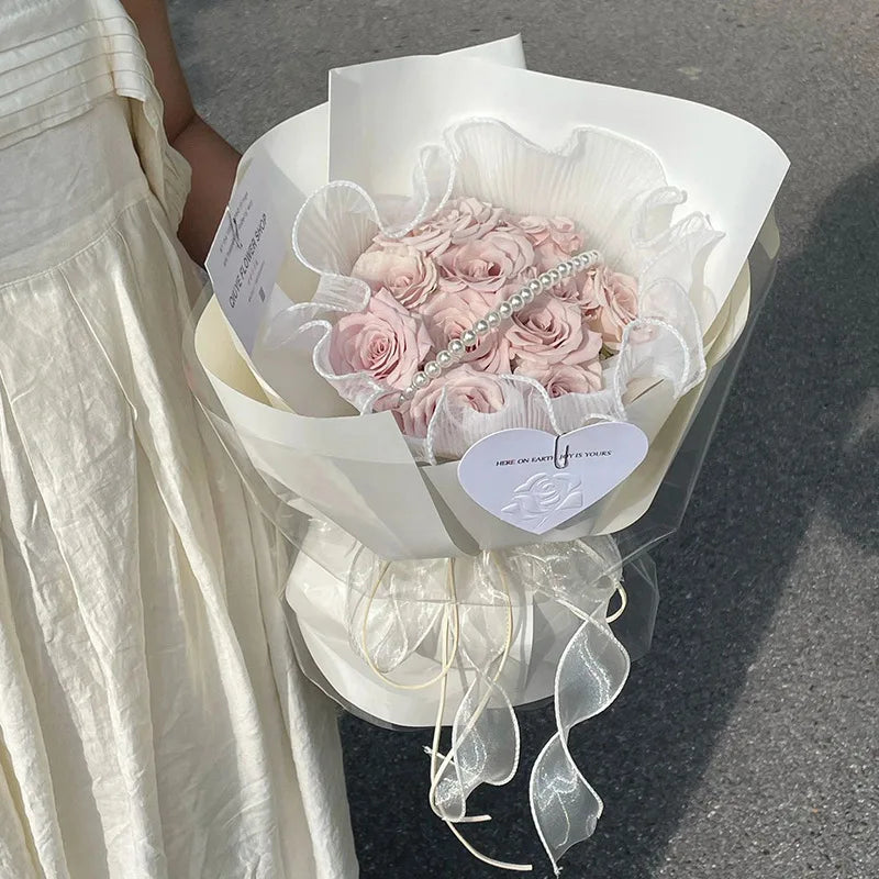 Chiffon Silk Ribbon – 10 Yard Organza Fabric for Wedding Decor and Crafting