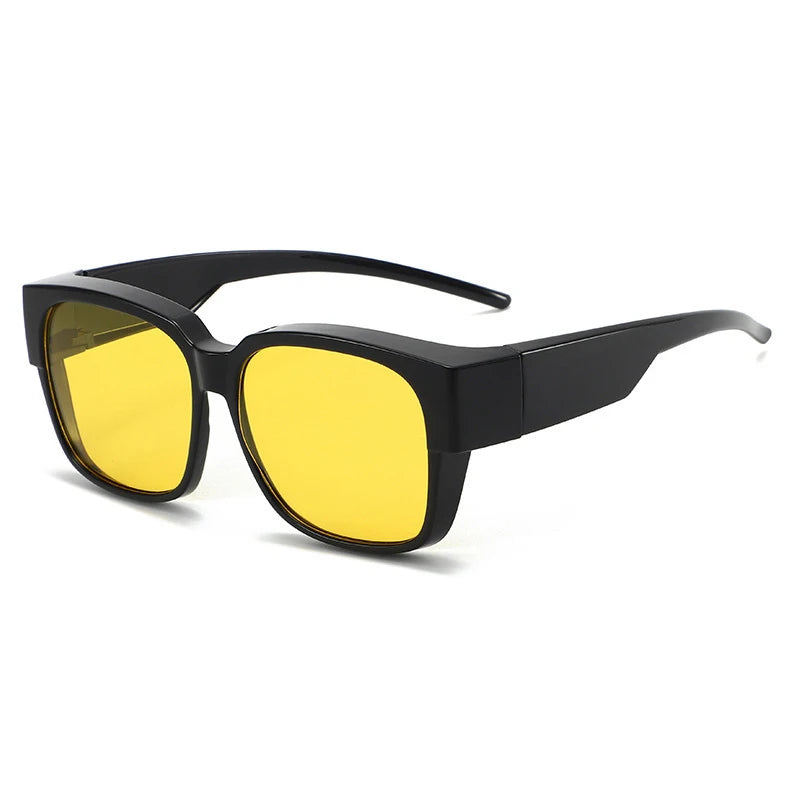 Polarized Fit-Over Sunglasses – Anti-Glare Eye Wear for Night Driving