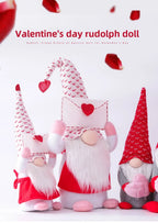 Faceless Gnome Plush Doll – Romantic Valentine's Day Gift for Home Decor