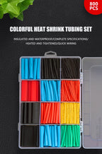 Heat Shrink Tubing Kit – Waterproof Electric Wire Insulation for Cable Repair