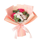 Handmade Crochet Flower Bouquet – Knitted Floral Decor for Gift Giving