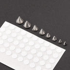 Fake Body Piercing Set – Adhesive Studs for Nose Lips and Eyebrows