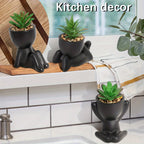 Artificial Aloe Vera Succulent Set – Cartoon PE Pot Plants for Home Decor