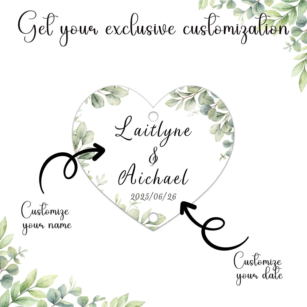 Custom Sparkler Tags – Personalized Firework Labels for Wedding Parties
