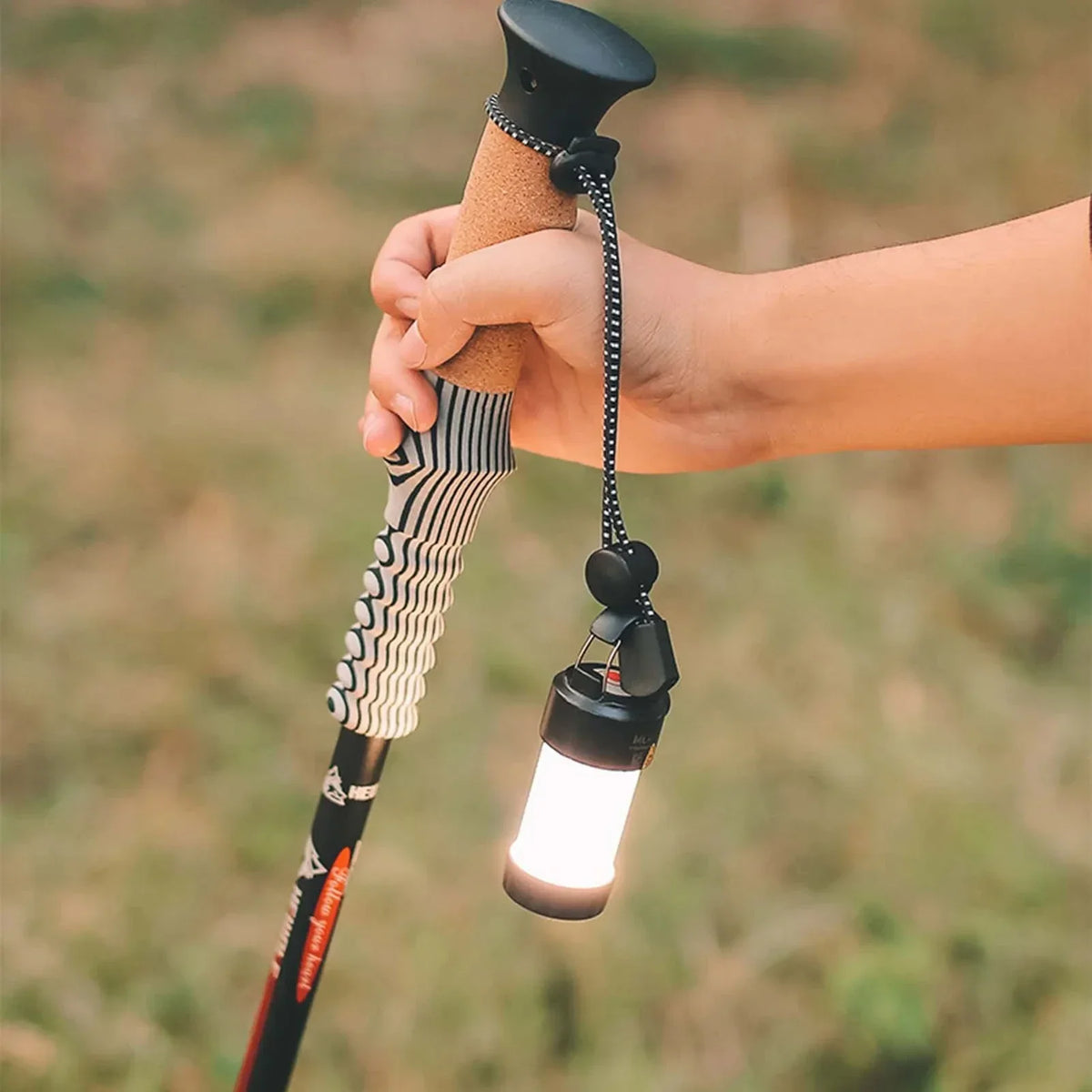 Elastic Rope Buckle – Trekking Pole Fixation for Hiking Camping Gear