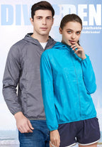 Waterproof Hiking Jacket – Unisex Quick Dry Windbreaker for Outdoor Trekking