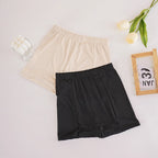 High Waist Safety Shorts – Double Layer Protective Underwear for Summer Dresses