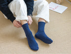 Thermal Terry Winter Socks – Thick Unisex Crew for Cold Weather