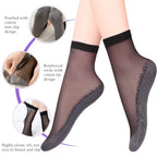 Ultrathin Transparent Boat Socks – Breathable Women's Ankle Socks for Summer