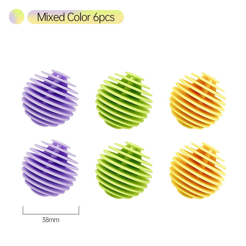 Reusable Silicone Laundry Ball – Anti-Wrap Cleaning Tool for Washing Machines