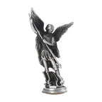Saint Michael Archangel Figurine – Zinc Alloy Sculpture for Home Desk Decor