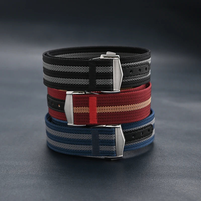20mm Nylon Watch Strap – Durable Sport Bracelet for Swatch x Omega MoonSwatch