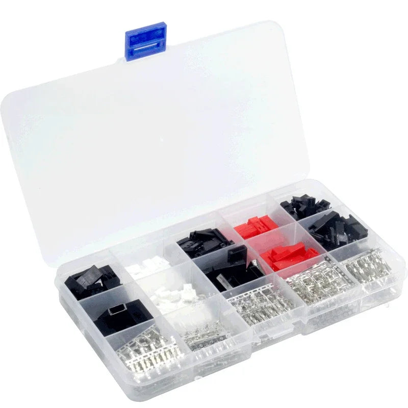 JST Connector Kit – Male and Female Jumper Plugs for RC Servo Electronics