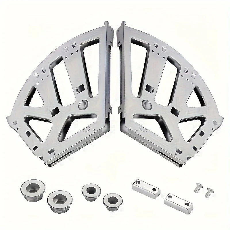Stainless Steel Flip Shoe Rack – Thickened Hardware for Cabinet Storage