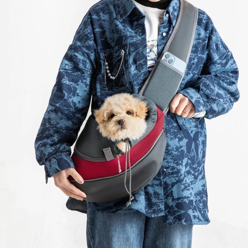 Pet Carrier Backpack – Breathable Mesh for Travel and Outdoor Hiking