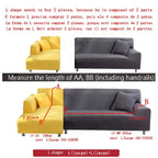 Stretch Milk Silk Sofa Cover – Fitted Couch Slipcover for Living Room Furniture