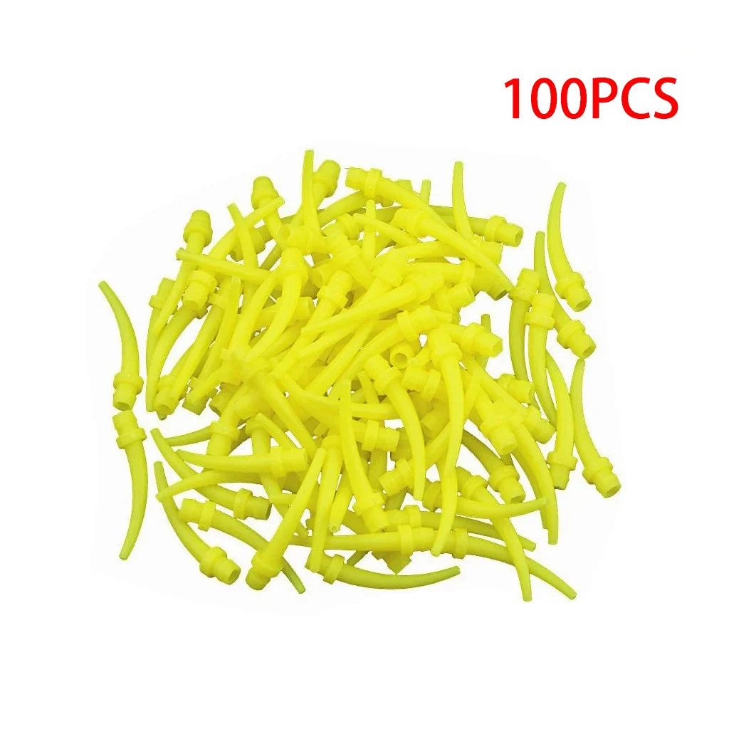Dental Mixing Tips – Disposable Silicone Impression Nozzles for Lab Use