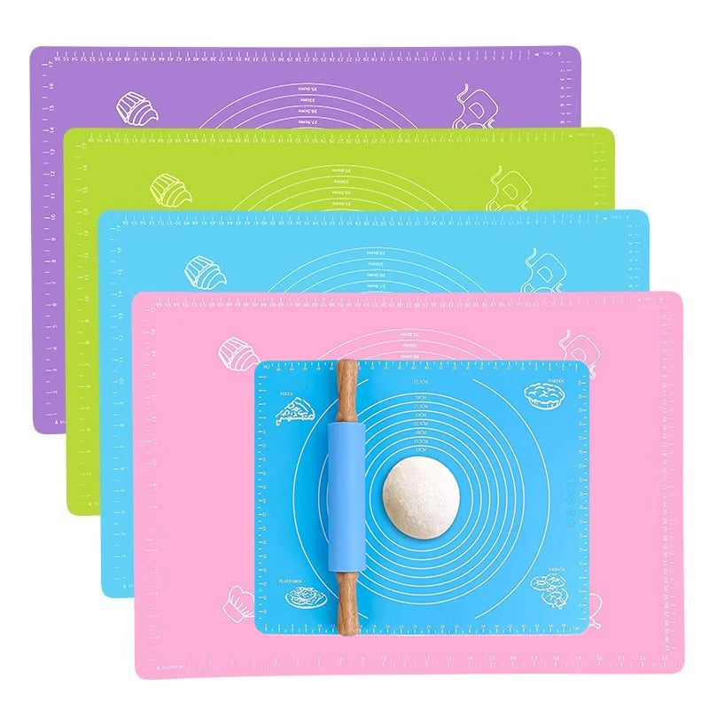 Silicone Baking Mat – Non-Stick Kneading Sheet for Pizza and Pastry Prep