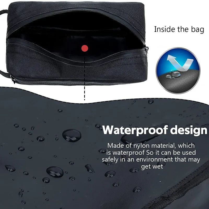 Waterproof Toiletry Bag – Large Capacity Travel Case for Men and Women