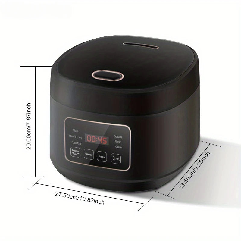 Electric Rice Cooker – 3L Non-Stick Smart Pot for Household Meal Prep