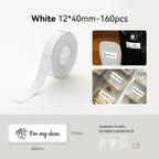 Waterproof Thermal Label Stickers – Adhesive Paper for D11/D110/D101 Printers