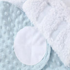 Velvet Baby Sleeping Bag – Hooded Anti-kick Swaddle for Newborn Sleep