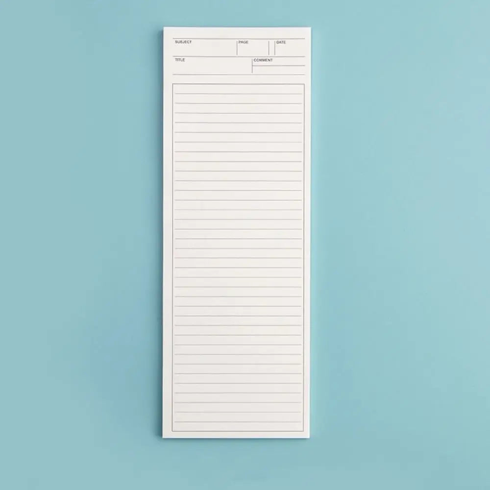 Non-Sticky Memo Notepad – 50 Sheets Stationery Note Paper for Office
