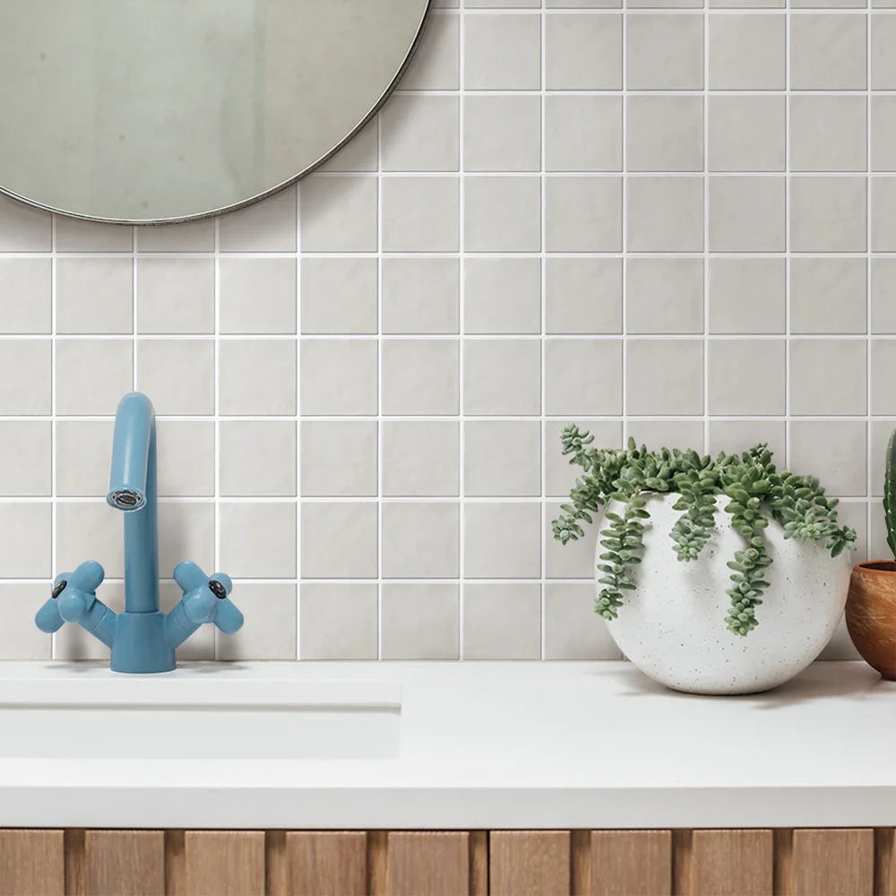3D Self-Adhesive Tile Stickers – Waterproof Wall Decor for Kitchen Bathroom