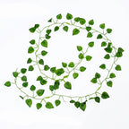 Artificial Green Dill Leaf Vine – 2m Hanging Garland for Wedding Decor