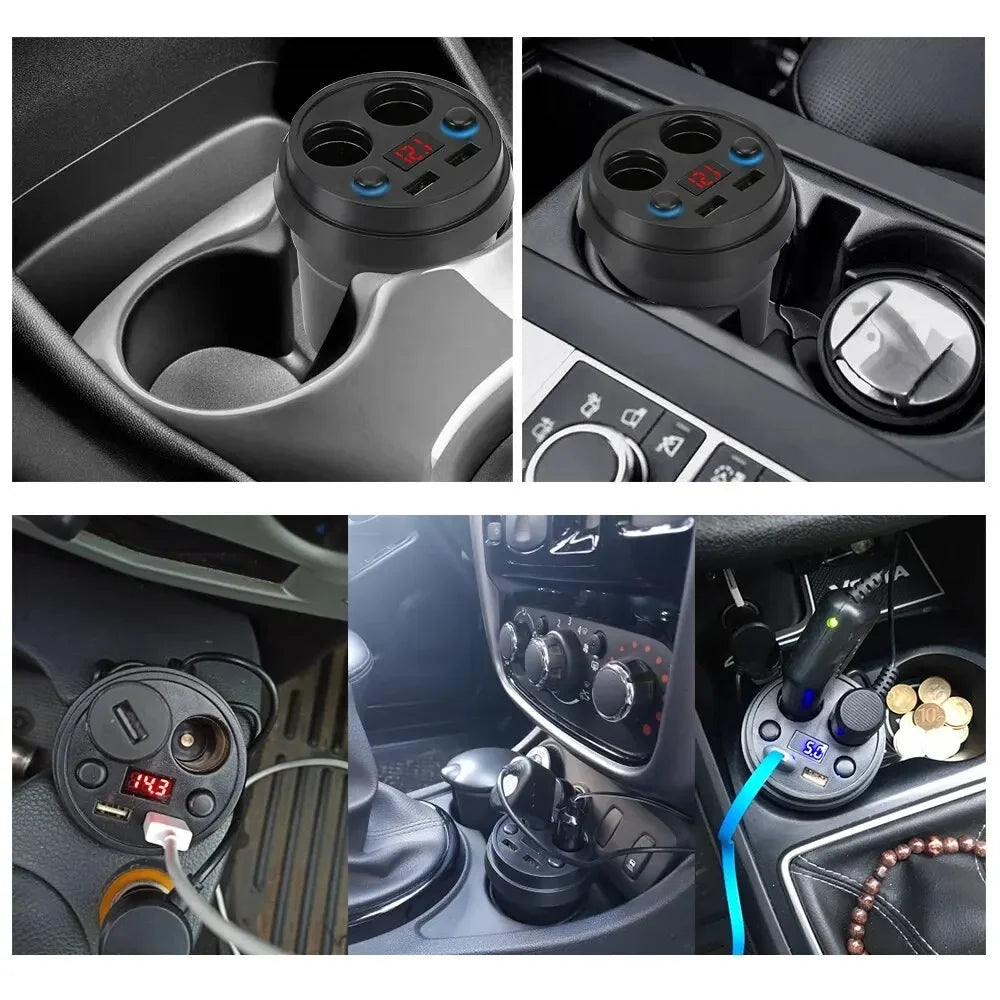 Dual USB Car Charger – 3.1A Fast Power Adapter for Mobile Devices