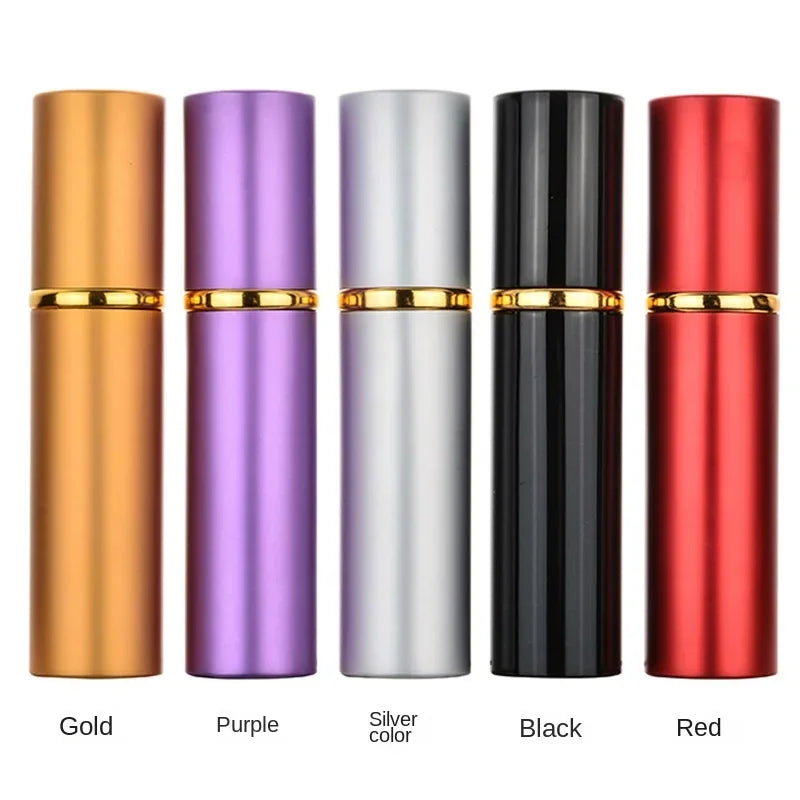 Aluminum Perfume Atomizer – 10ml Refillable Spray Bottle for Travel
