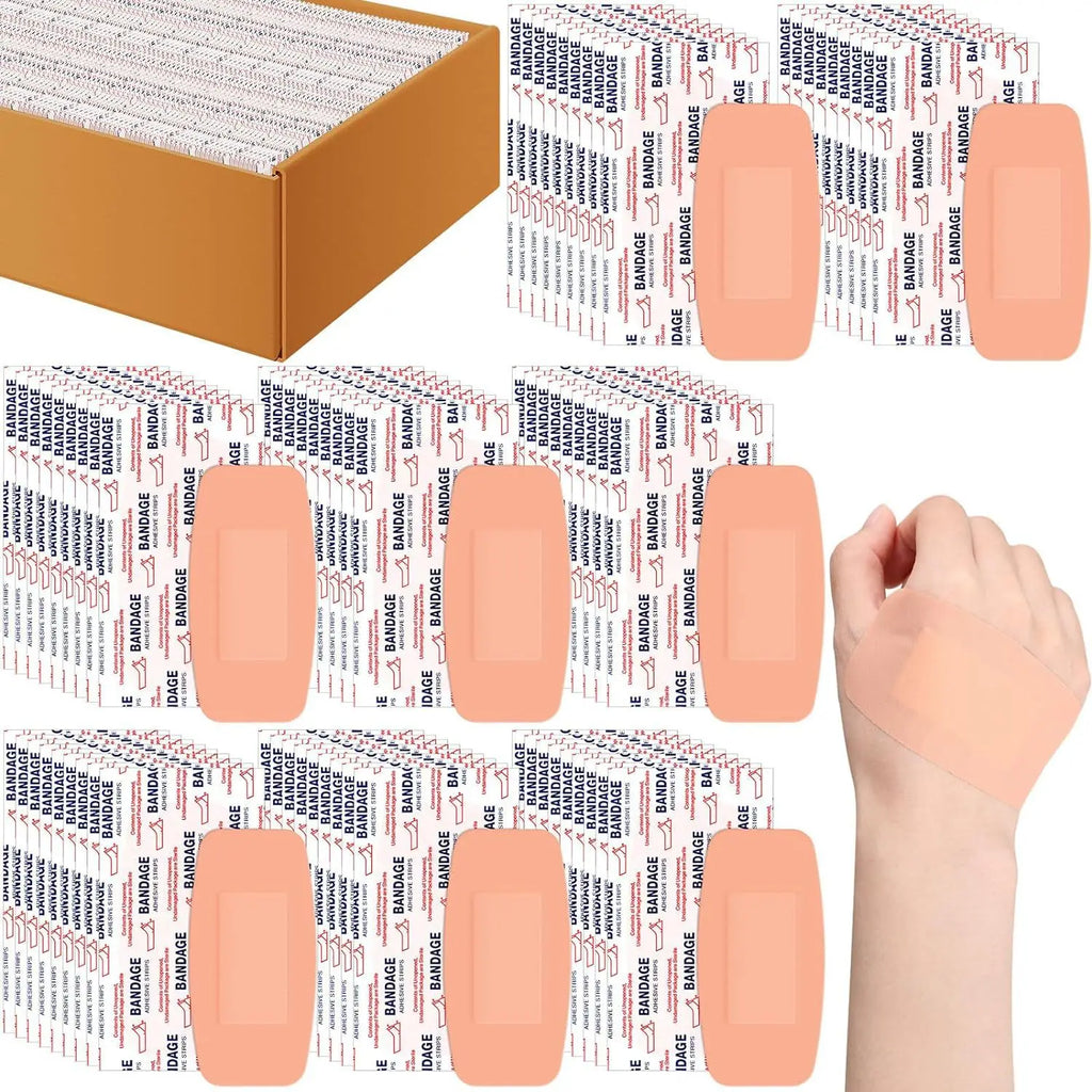 Waterproof Adhesive Bandages – Antibacterial Wound Plasters for First Aid Kits