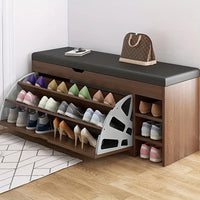 Stainless Steel Flip Shoe Rack – Thickened Hardware for Cabinet Storage