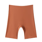 Seamless High Waist Boyshorts – Tummy Control Ice Silk Underwear for Women
