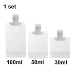 Refillable Travel Pouches – Leakproof Cosmetic Bags for Toiletries and Liquids