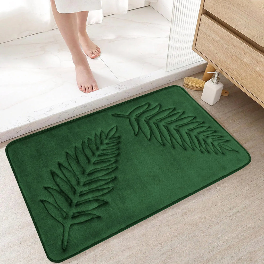 Memory Foam Bath Mat – Non-Slip Water Absorbent Rug for Bathroom