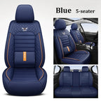 Full-Wrap Leather Car Seat Covers – Durable Universal Fit for All-Season Driving
