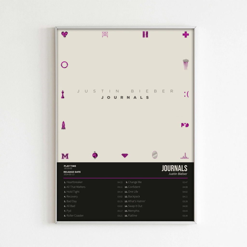 Justin Bieber Canvas Wall Art – Retro Hip Hop Music Poster for Home Decor